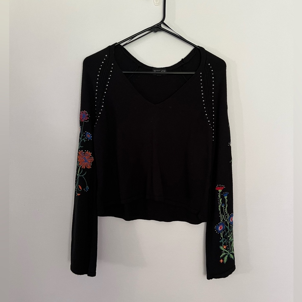 Topshop Cropped Sweater